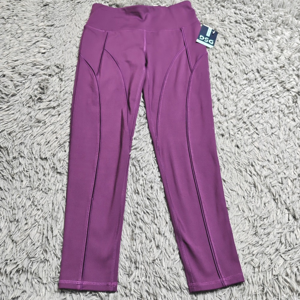 DSG Momentum High Rise 7/8 Tight Womens Size Small Imperial Purple Yoga Gym NWT